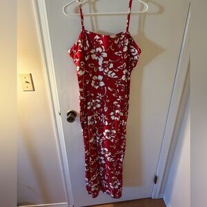 Hawaiian Original red maxi dress size Large